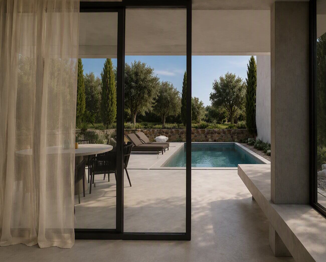 OPEN BARCONY DOOR